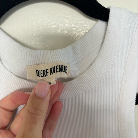 Djerf Avenue Everyday Tank Top White - Picture 4 of 5